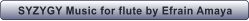 SYZYGY Music for flute by Efrain Amaya